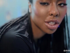 Wild butt fuck in locker room with Kira Noir