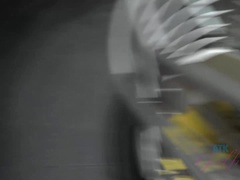 Amatør, Stor røv, Blondine, Pik sutte, Udendørs, Pov, Barberet, Bryster