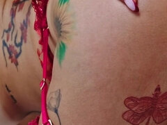 Norte americano a, Anal, Asiáticoa, Boquete, Facial, Lingerie, Pontos de vista, Tatuagem