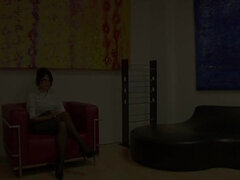 Latina Secretary Evie Helps Boss with Her Mouth and Hands