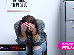 Naughty Milf Sovereign Syre Caught Stealing And Taken To The Backroom For Interrogation