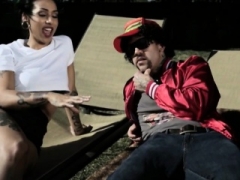 Perse, Ruskeahiuksinen, Takaapäin, Rankka, Hd, Ulkona