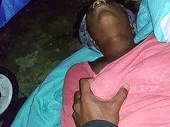 큰 음경, 흑인, 에보니, 보지