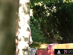 Gina Gerson seduces her stud and rides him hard in reverse cowgirl