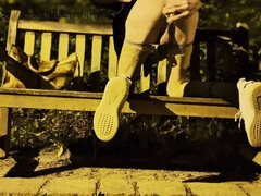 Amatoriale, Anale, Sega, Ragazza con il pisello, Masturbazione, All'aperto, Magra, Solo