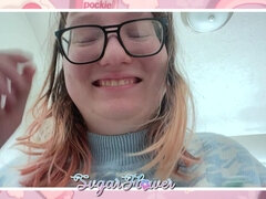 18 anos, Mulher dominante, Óculos, Humilhação, Pontos de vista, Adolescente