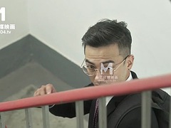 아시안, 아기, 페티쉬, 사무실