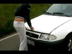 Tussi, Blondine, Besamung, Deutsch