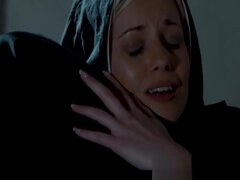 Busty les nun tongues