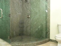 Rumpe, Kukk suging, Brunette, Sexy undertøy, Olje, Fitte, Dusj, Pupper