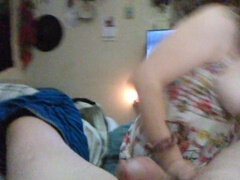 Sexy feet, loves cum, cum swolliwed