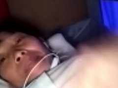 アジア人, お婆さん, 毛深い, オナニー