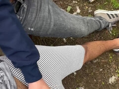 Duży kutas, Brytyjski, Gej, Obciąganie, Masturbacja, Na wolnym powietrzu