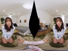 Nip lewd Yui Hatano thrilling VR porn clip