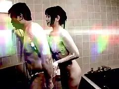 Asiatisch, Blasen, Hd, Japanische massage, Lecken, Nippel, Muschi, Titten