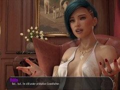 3D erotic story featuring a hot brunette with big boobs