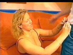 Brytyjski, Wytrysk, Dojrzałe, Trójkąt, Zabawki