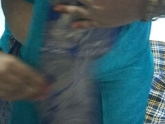 Hot Saree Wearing
