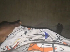 Africain, Noire, Homosexuelle, Masturbation, Solo