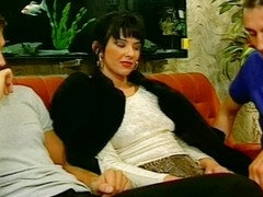 Kukk suging, Sperm skott, Full film, Tysk, Milf, Fitte, Retro, Strømper