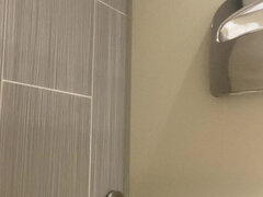 Orgasm in the Bathroom Stall