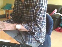 Leie, Grosser schwanz, Französisch, Schwul, Handjob, Masturbation, Netzkamera