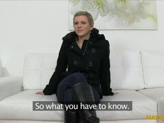 Cute Blonde Student Back for More