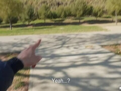 Stor rumpe, Svart, Kukk suging, Pikk, Bakfra, Latina, Utendørs, Offentlig