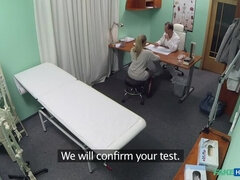 Amatoriale, Culo, Dottore, Toccando, Infermiera, Ufficio, Figa, Uniforme