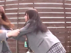 Asiático, Culo, Chica, Loco, Japonés, Lesbiana, Coño, Adolescente