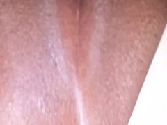 Cum in My Pussy. Ebony Slut Loves Hard White Cock and Hot Semen