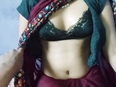 Indian Bhabhi cheats on her husband with Dever - hot and rough sex with clear Hindi audio