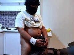 Stjärt mot mun, Avsugning, Sperma i munnen, Man, Kök, Slick, Bröstvårtor, Fitta