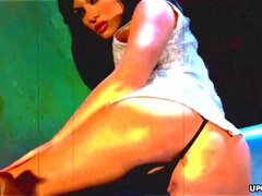 18 años, Culo, Hembra, Peludo, Tetas naturales, Flaco, Tatuaje, Mojado