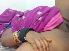 Seductive Tamil housewife Aunty tantalizes her son's friend with steamy blowjob and intense pussy licking before hard pounding