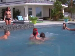 Couples challenge themselves by entering an open swing house reality show on TV