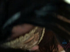 Brunette, Fodjob, Kæreste, Piercing, Pov, Fisse, Mager, Bryster