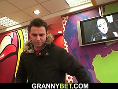 Schönheit, Blondine, Kehlenfick, Masturbation, Reif, Milf, Mutti, Stiefmutter