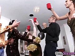 Brunette, Pikk, Gruppe, Hardcore, Onani, Fitte, Suging, Tenåring