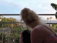 Khloe enjoys exploring with you, but would rather be naked at home.