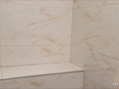 Duże cycki, Obciąganie, Niemiecki, Publiczny, Nastolatki, Toaleta