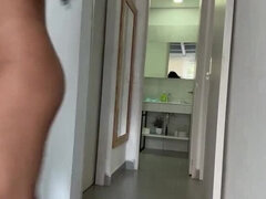 Busty Latina Rosxana Gutierrez Behind The Scenes with Andres Acosta - Big Tits, Big Ass, Homemade Fun