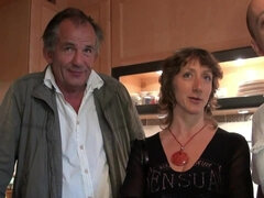 Leie, Blasen, Gehörnter ehemann, Kehlenfick, Gruppe, Lecken, Reif, Muschi