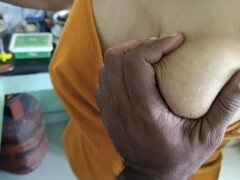 Kitchen Romance While Cooking Tamil Couple