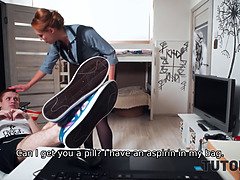Obciąganie, Puma, Fetysz, Hd, Obcasy, Dojrzałe, Pończochy, Nauczyciel