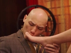 Asiatisk, Rumpa, Stora tuttar, Avsugning, Bystig, Fotjobb, Slick, Fitta
