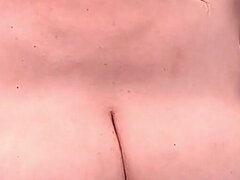 Hucow MILF milks her tits