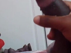 Amateur, Verga grande, Negro, Masturbación, Pov, Realidad, Solo