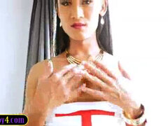 Anaal, Aziatisch, Arts, Ladyboy, Verpleegster, Shemale, Kousen, Thais