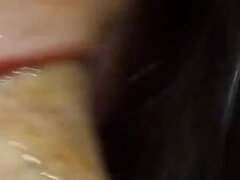 Leie, Blasen, Sperma im mund, Brille, Latina, Milf, Spanisch